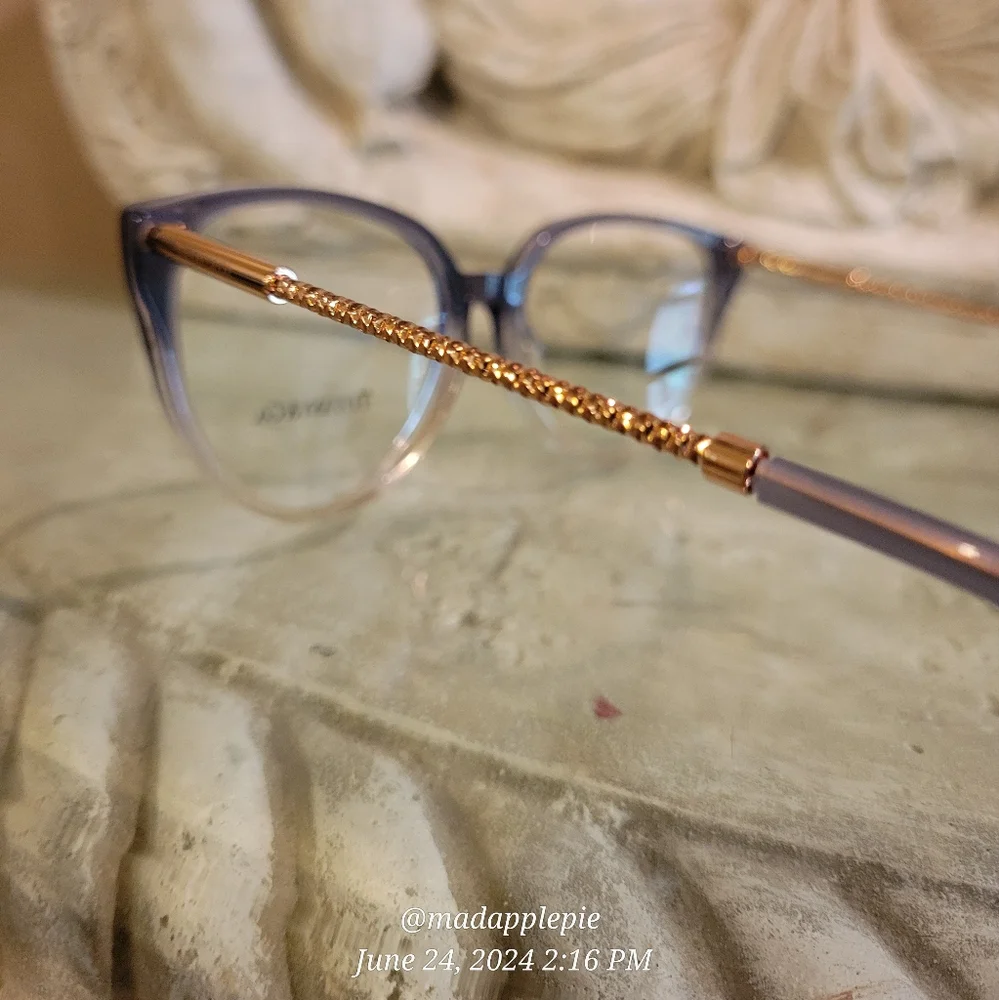 Tiffany & Co TF 2206 Cat Eye Perscription Frames Only Rubedo Ombre Luxury #104